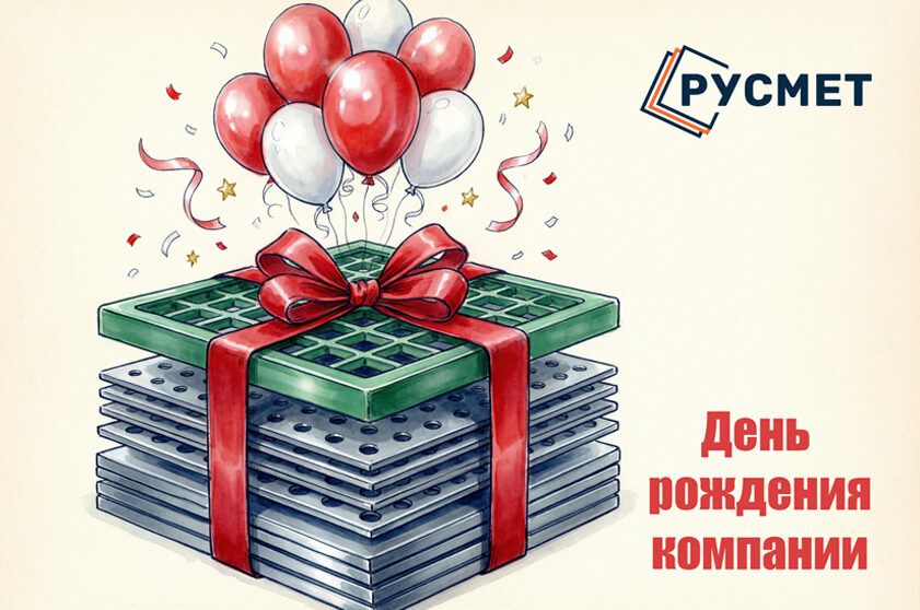 С Днём рождения компании "Русмет"
